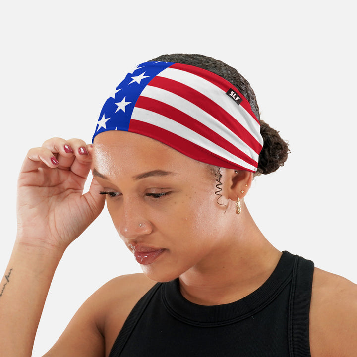 United States Flag Headband