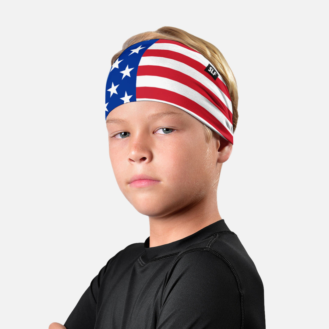 United States Flag Kids Headband