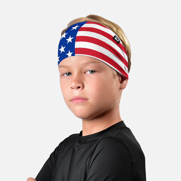 United States Flag Kids Headband