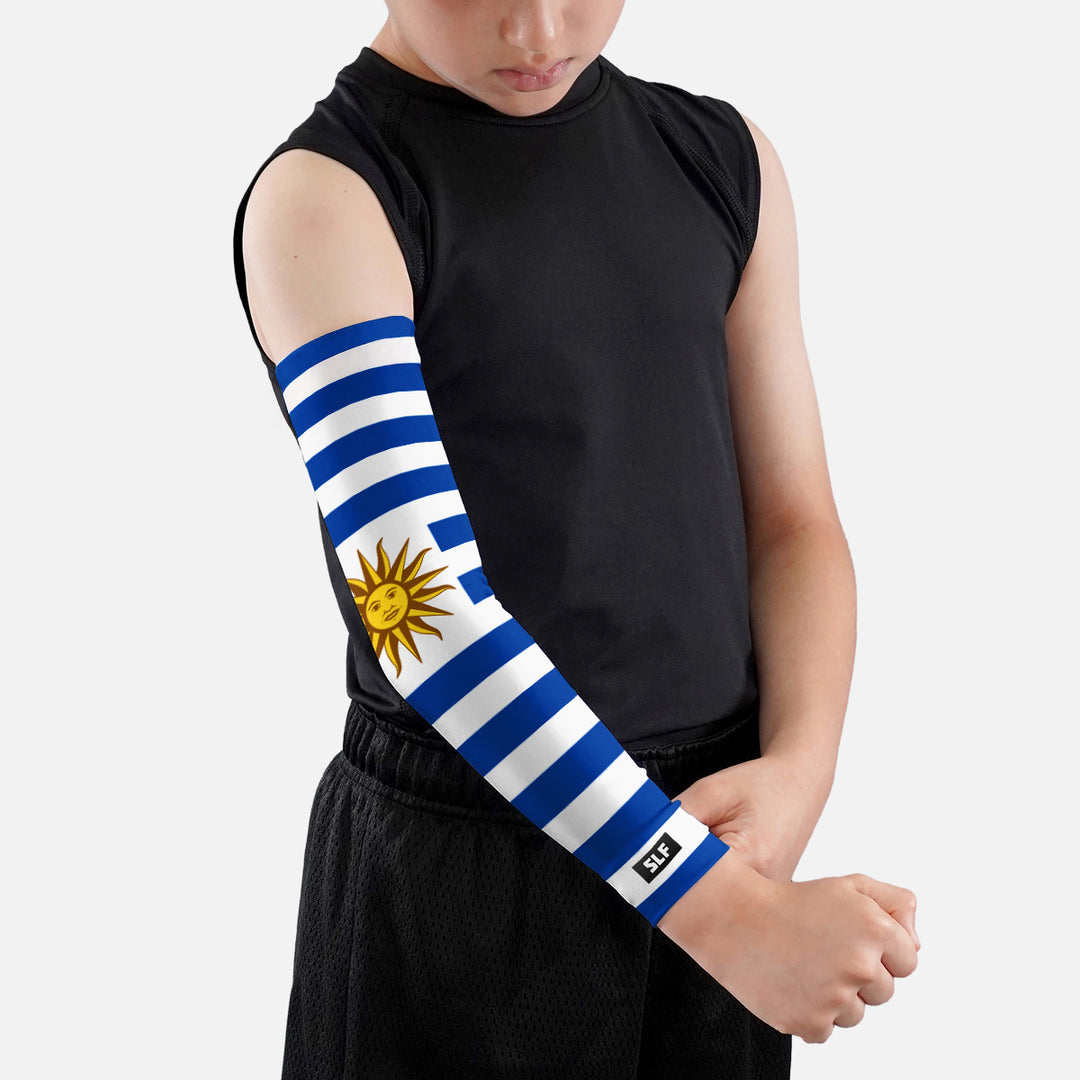 Uruguay Flag Kids Arm Sleeve