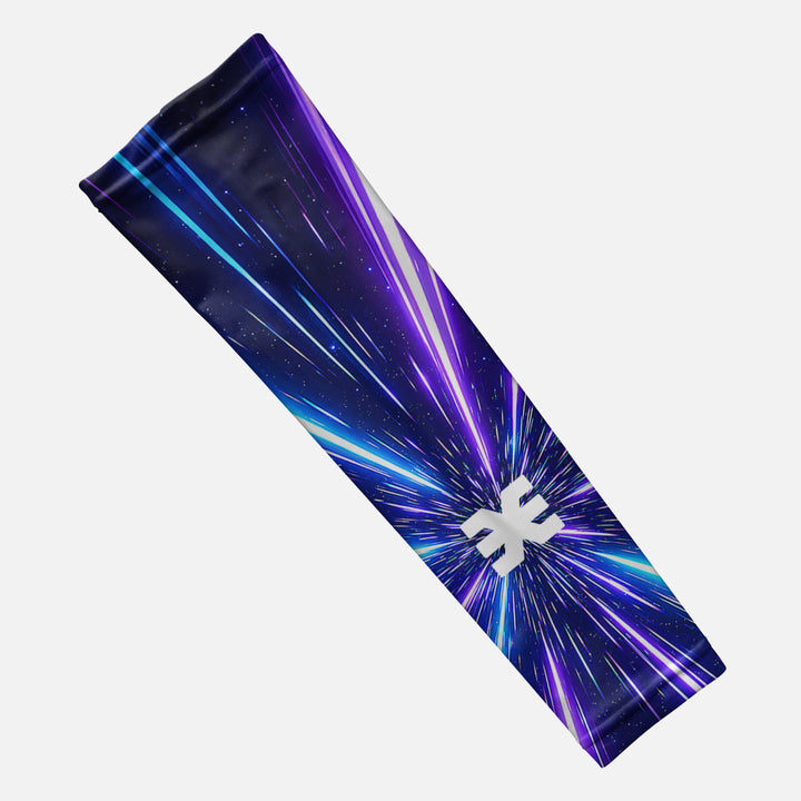 Velocity Purple Running Sleeves - Pair