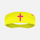 Faith Cross Volt Yellow Kids Headband