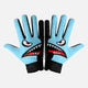 War Shark Blue Sticky Football Receiver Gloves