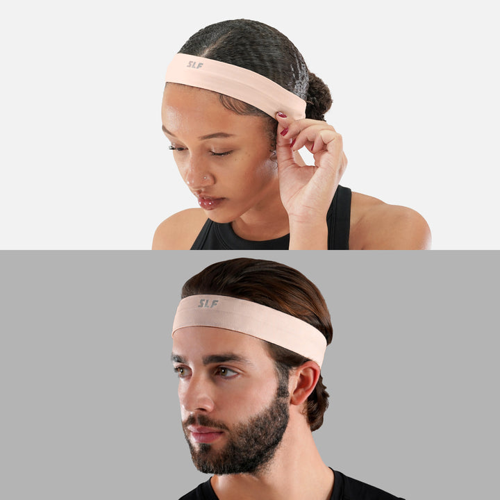 Warm Beige Non-Slip Elastic Headband