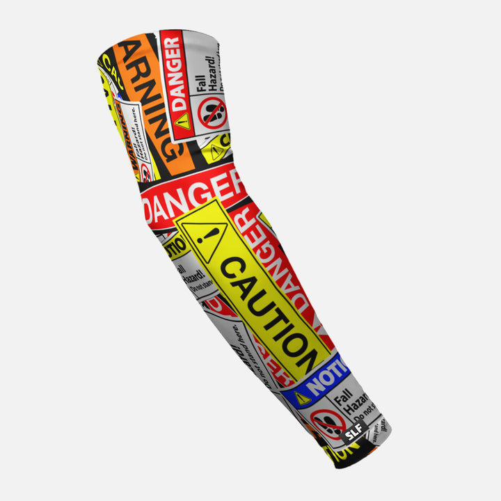 Warning Signs Arm Sleeve