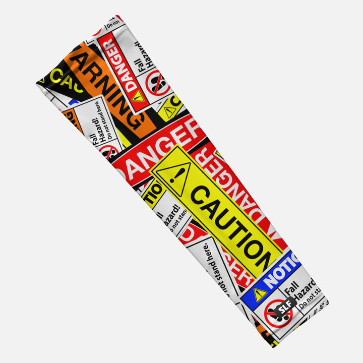 Warning Signs Arm Sleeve