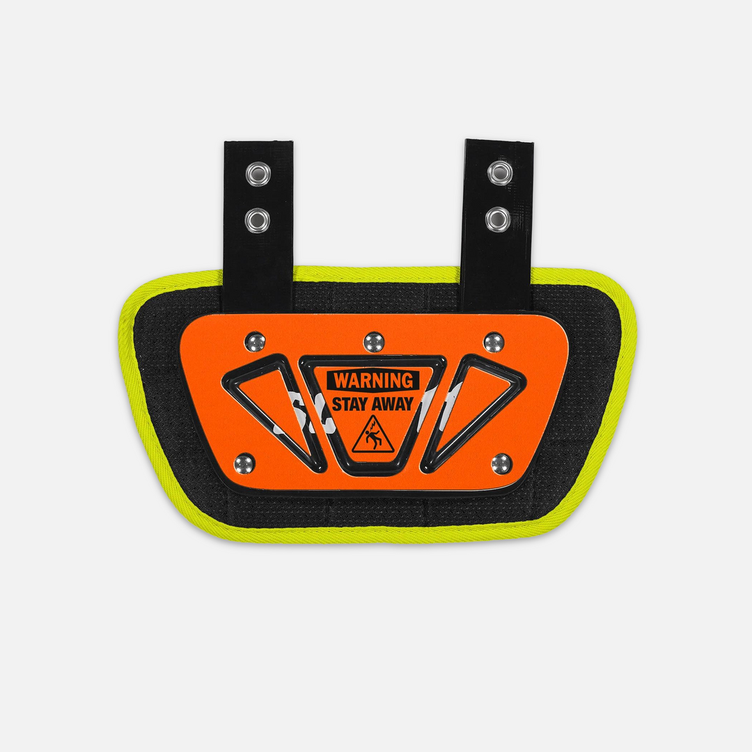 Warning Stay Away Sticker for Backplate