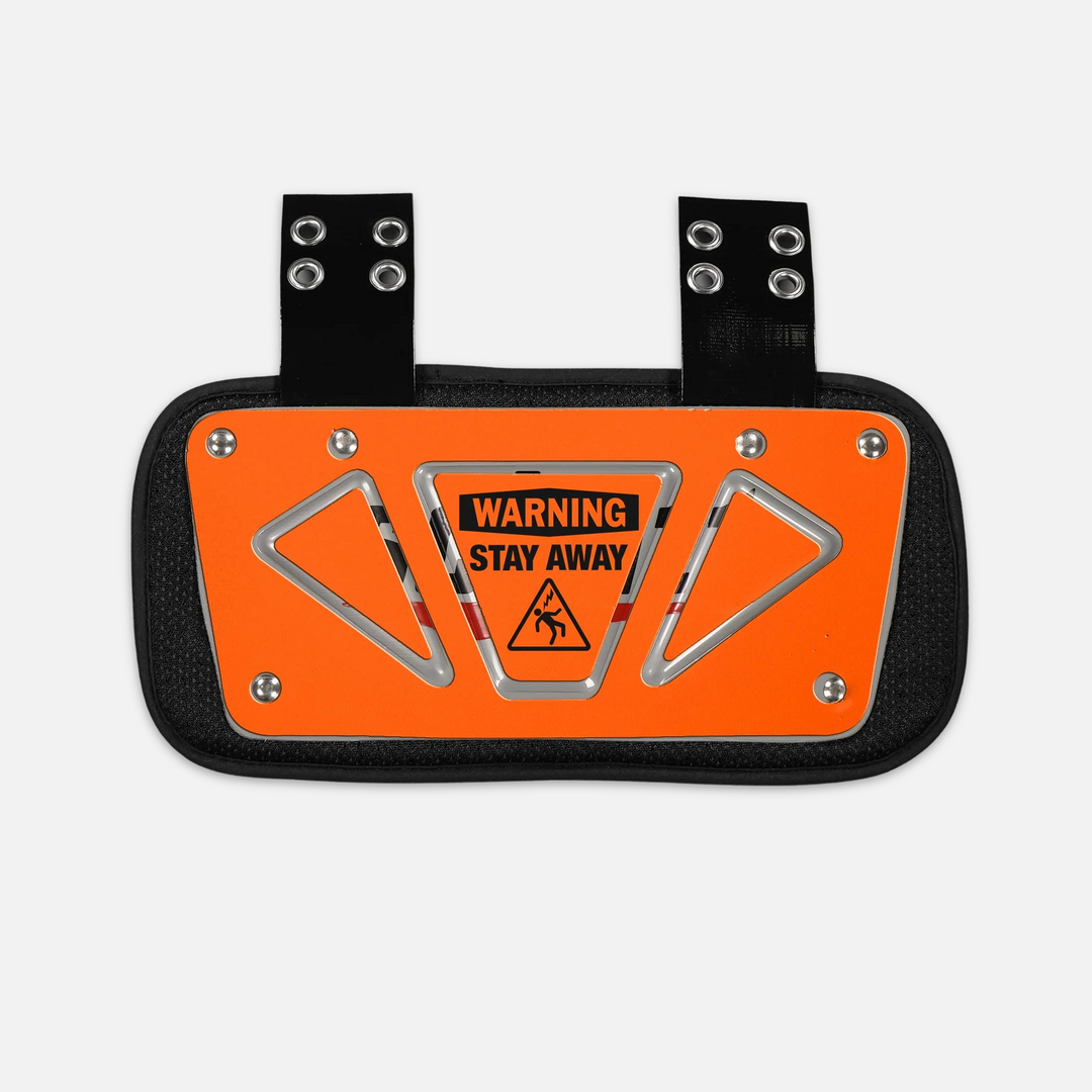 Warning Stay Away Sticker for Backplate
