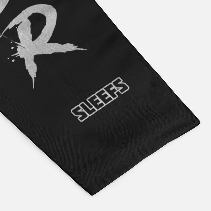 Warrior Grunge Script Arm Sleeve