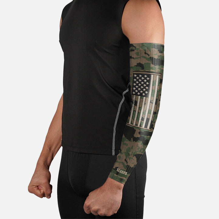 Warzone Camo Flag Arm Sleeve