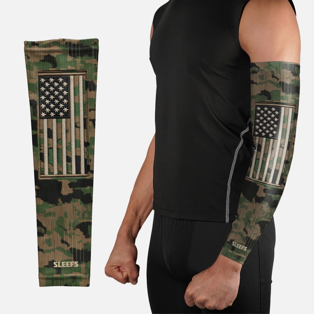 Warzone Camo Flag Arm Sleeve