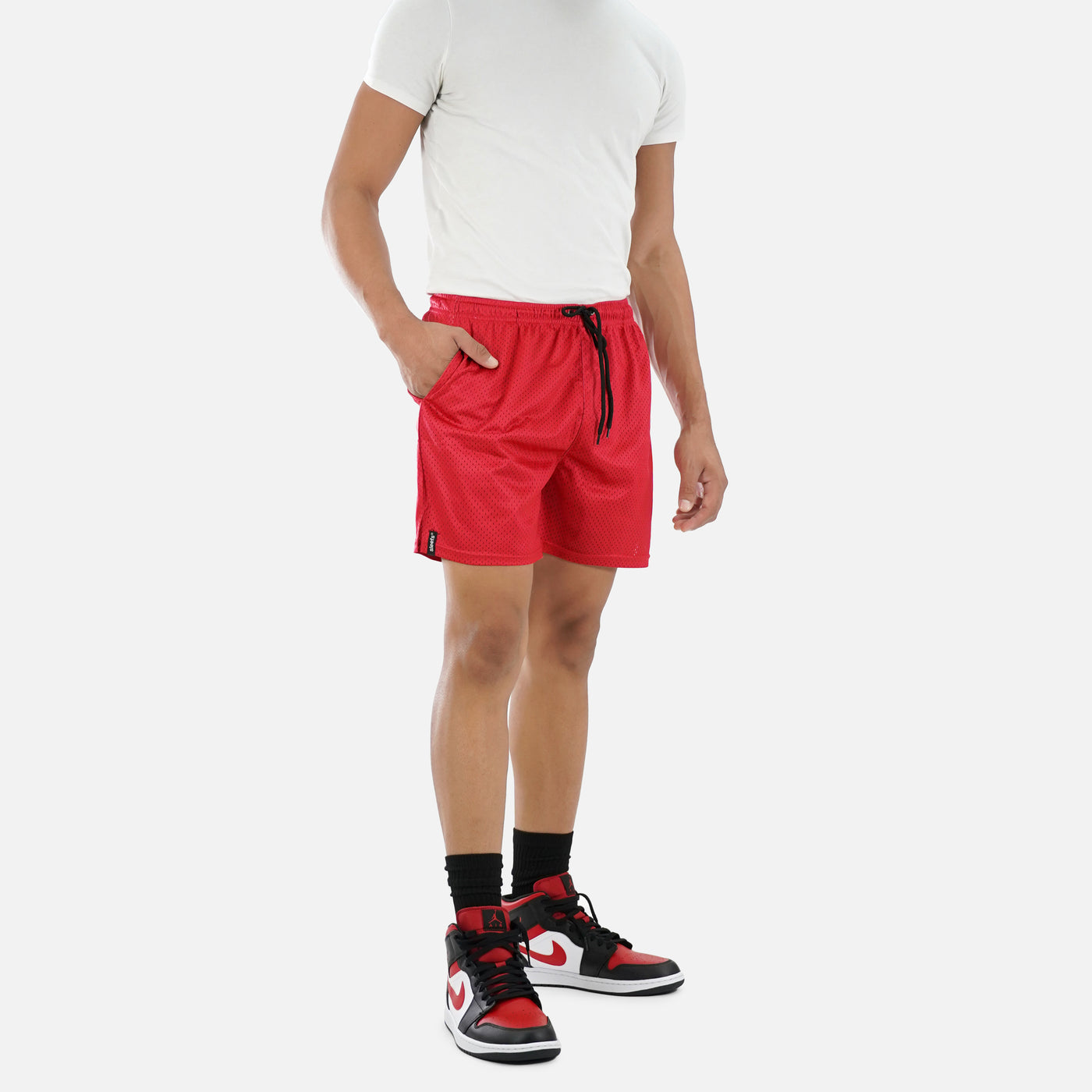 Watermelon Red Shorts - 7&quot;