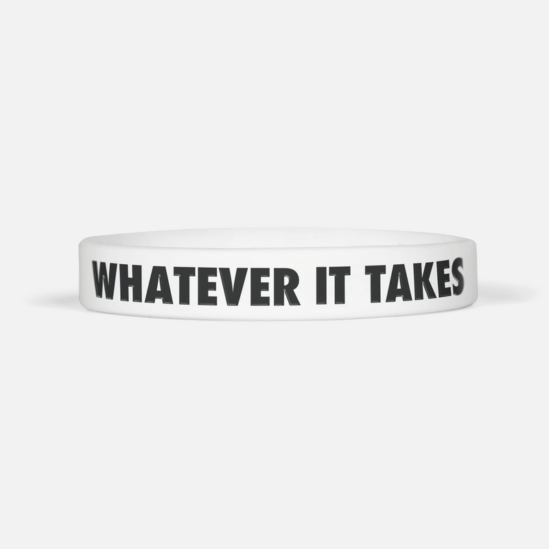 Whatever It Takes Motivational Wristband