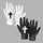 White + Black Faith Cross Baseball Batting Gloves Bundle