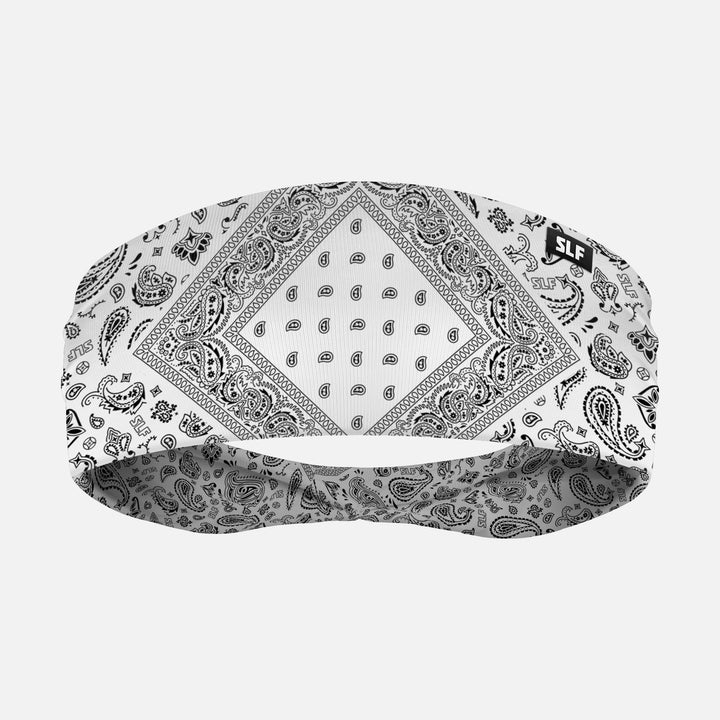 White Classic Bandana Headband