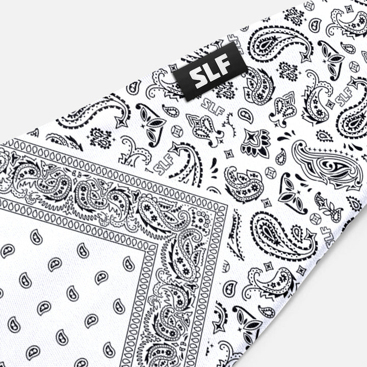 White Classic Bandana Headband