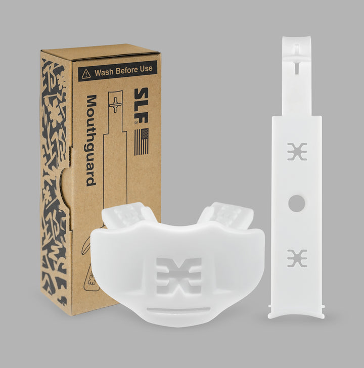 White Soft Football Mouthguard 2.0