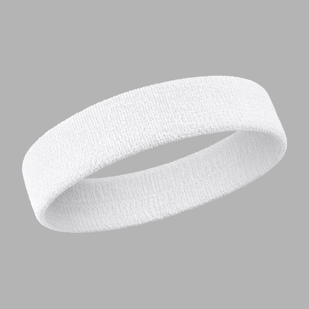 White Cotton Headband