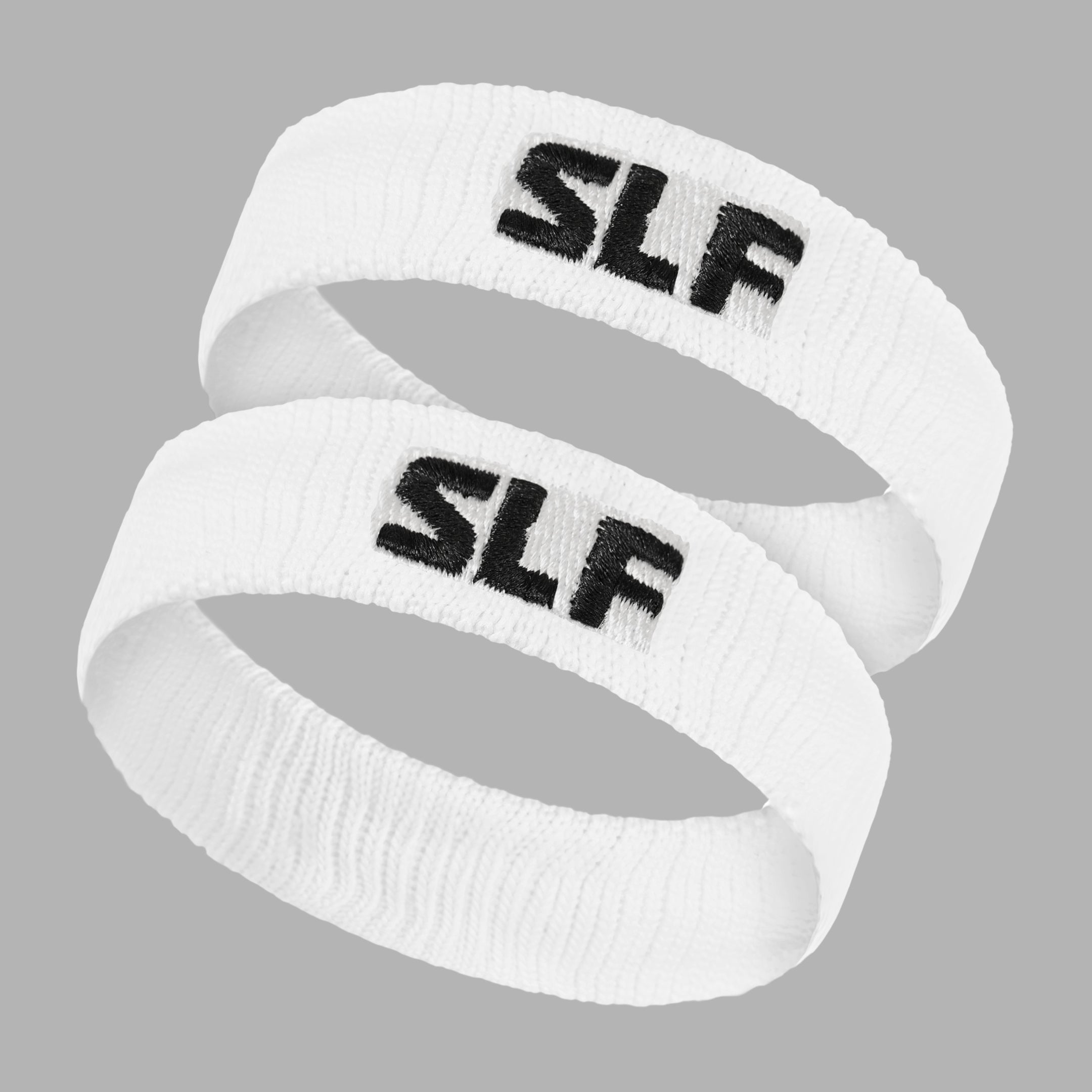 White Drip Bicep Bands – SLEEFS