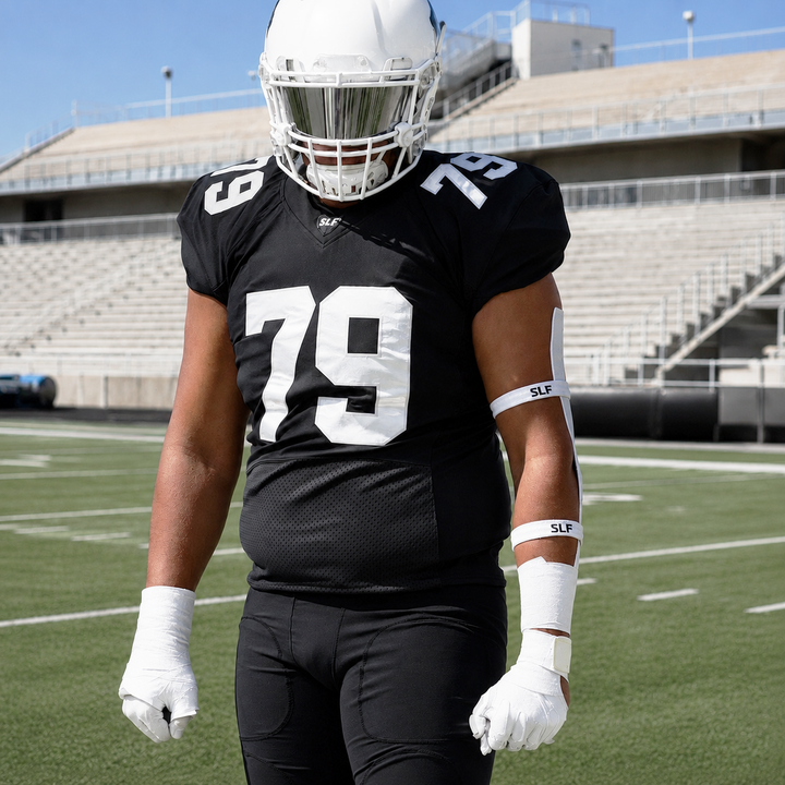 White Drip Bicep Bands - Big