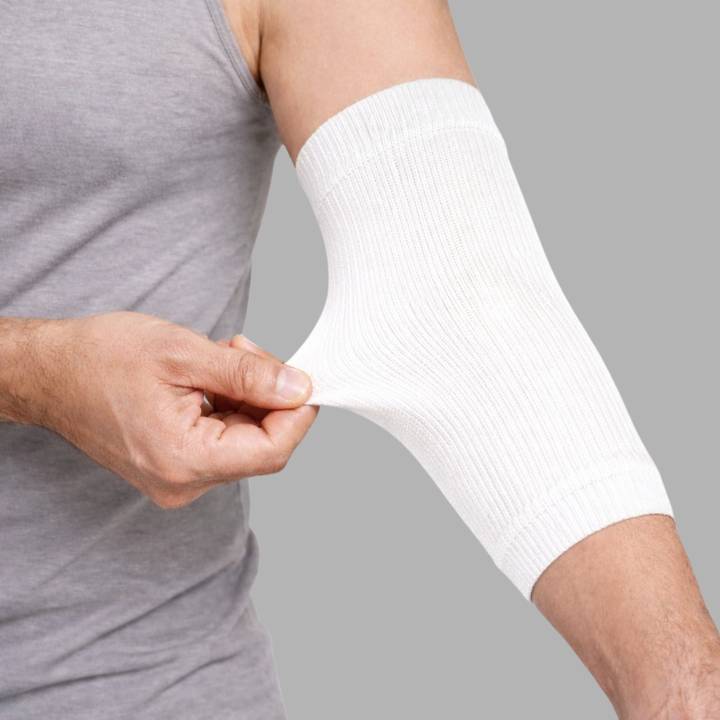 White Seamless Forearm Sleeve