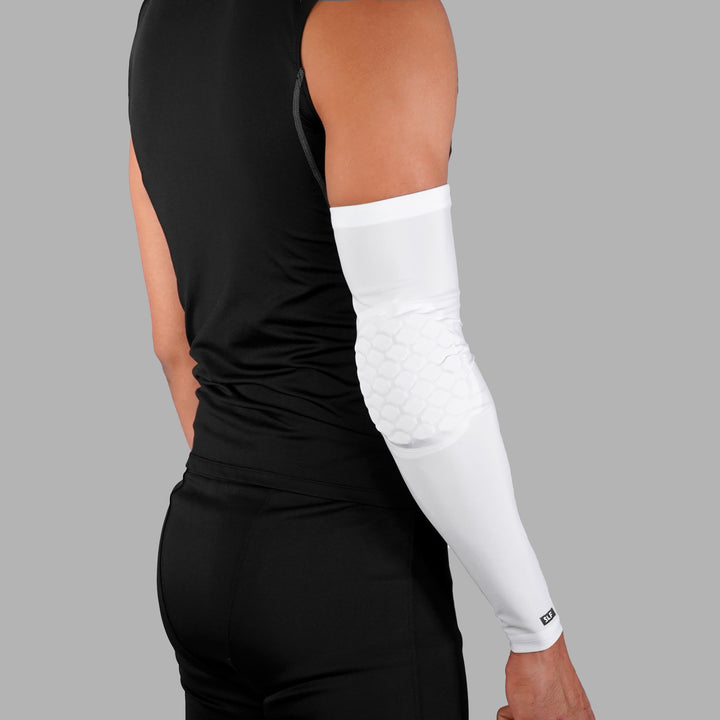 White Padded Arm Sleeve