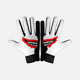 Smile White Sticky Kids Football Receiver Gloves