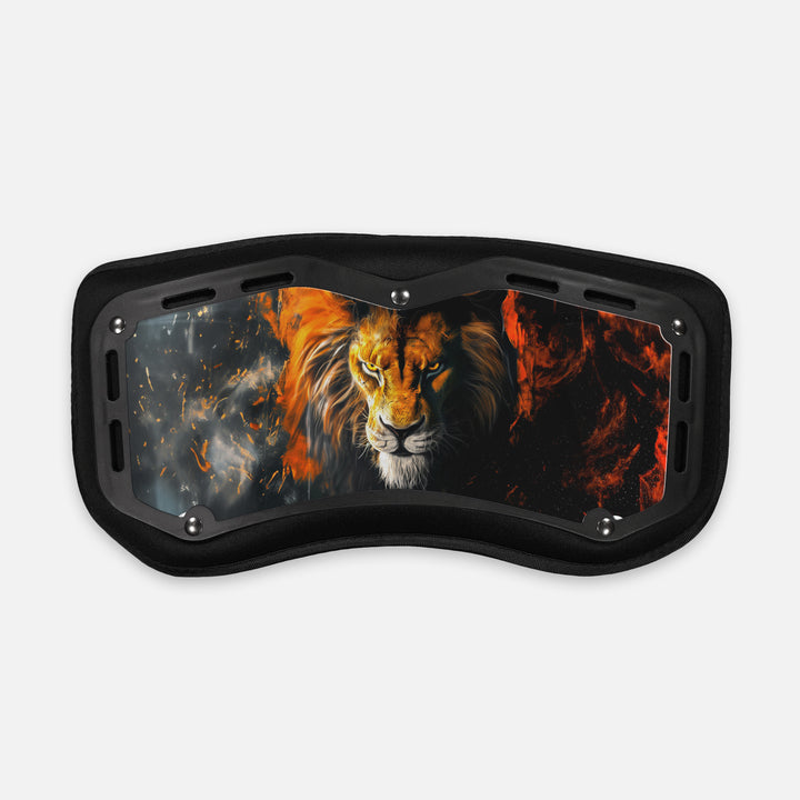 Wild Lion Face Sticker for Backplate