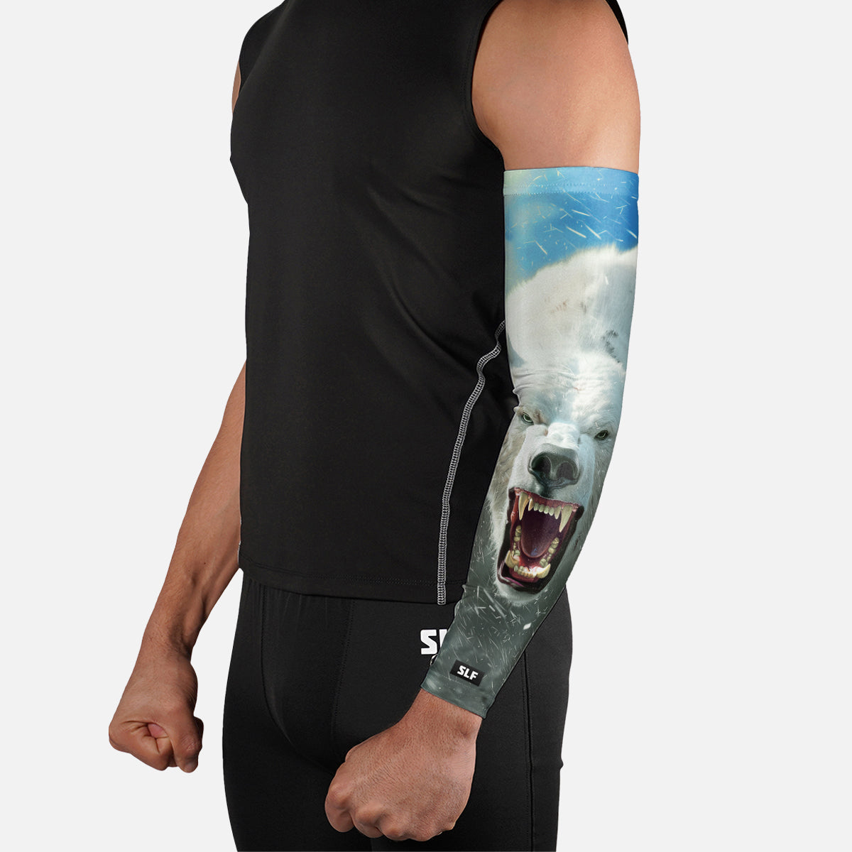 Wild Polar Bear Arm Sleeve