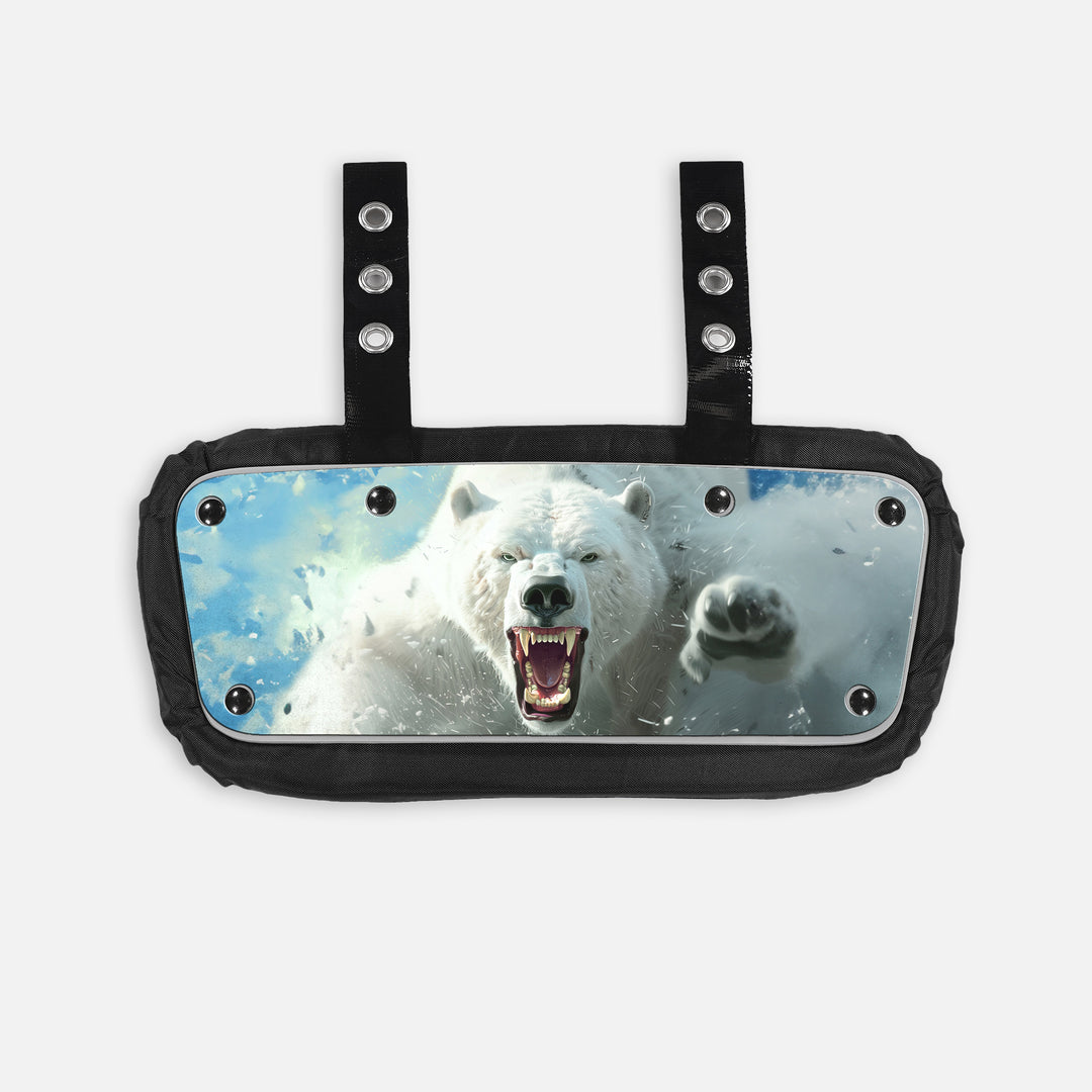 Wild Polar Bear Sticker for Backplate