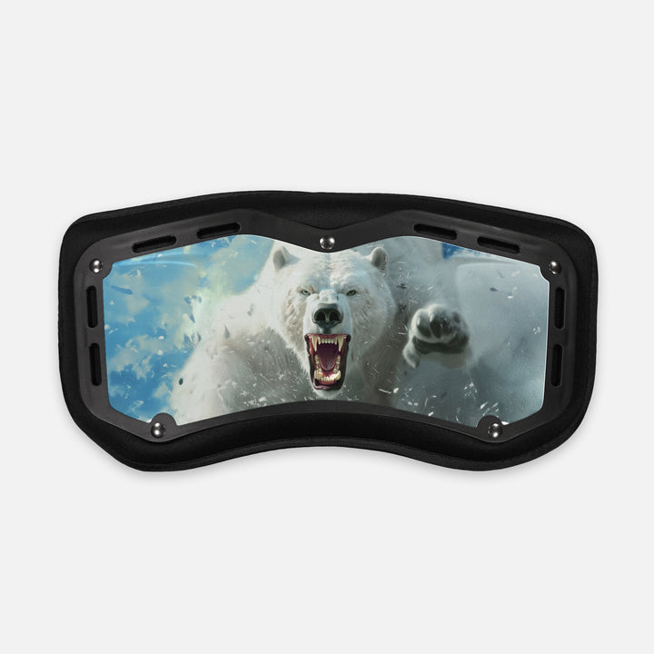 Wild Polar Bear Sticker for Backplate