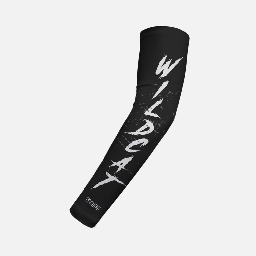 Wildcat Grunge Script Kids Arm Sleeve