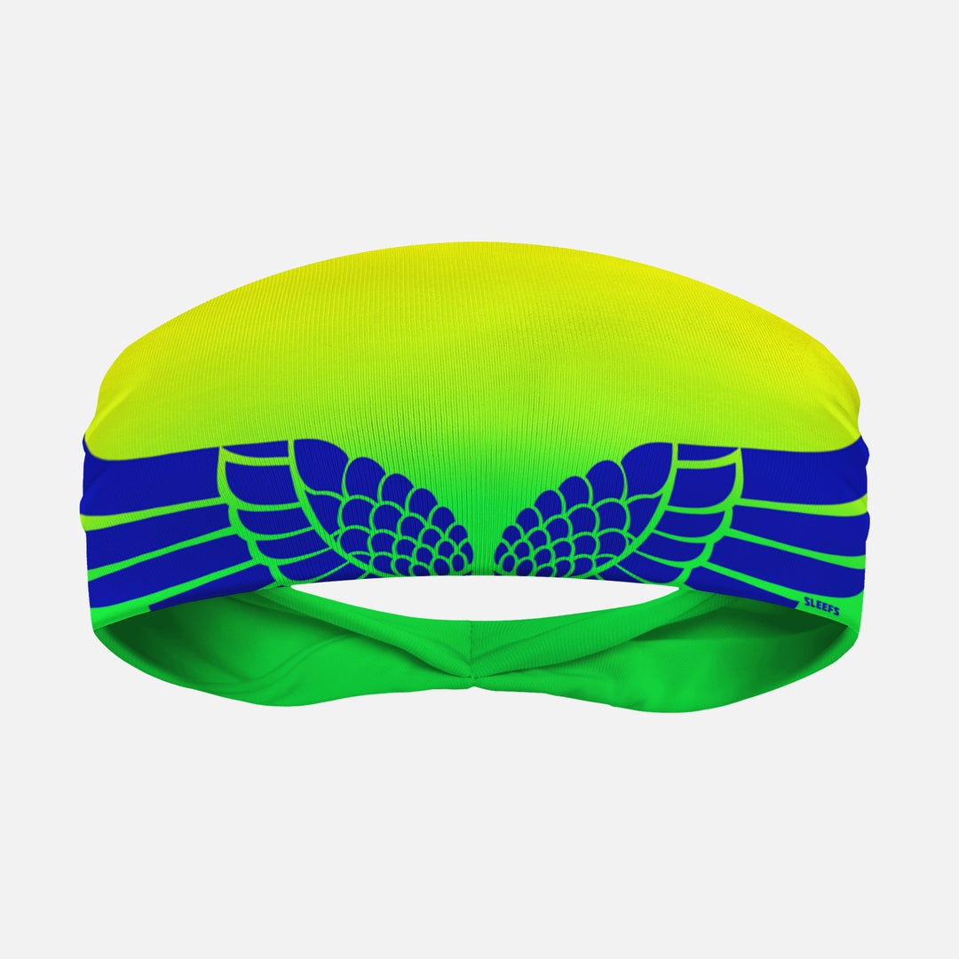 Neon Wings Volt Green Headband