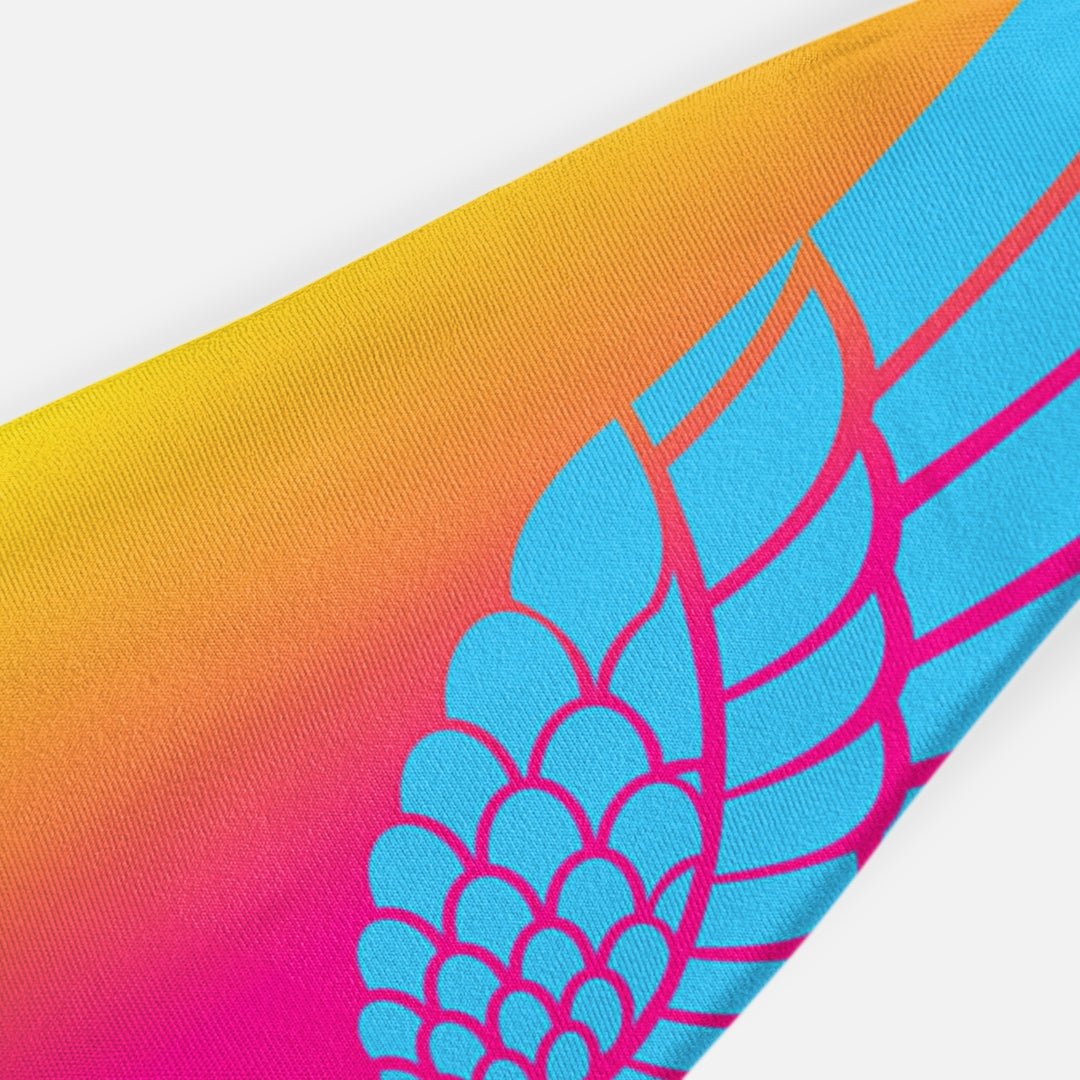 Neon Wings Sunset Headband