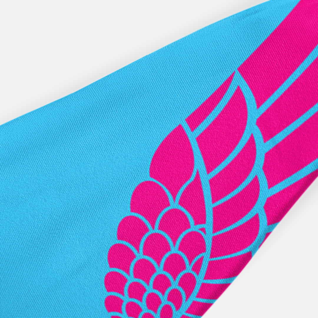 Neon Wings Electric Blue Kids Headband