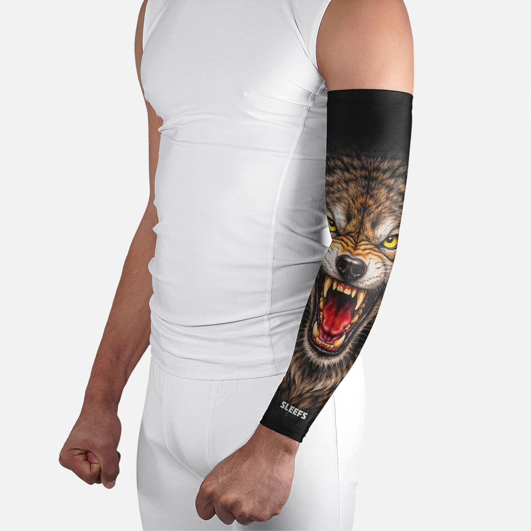 Wolf Feral Arm Sleeve