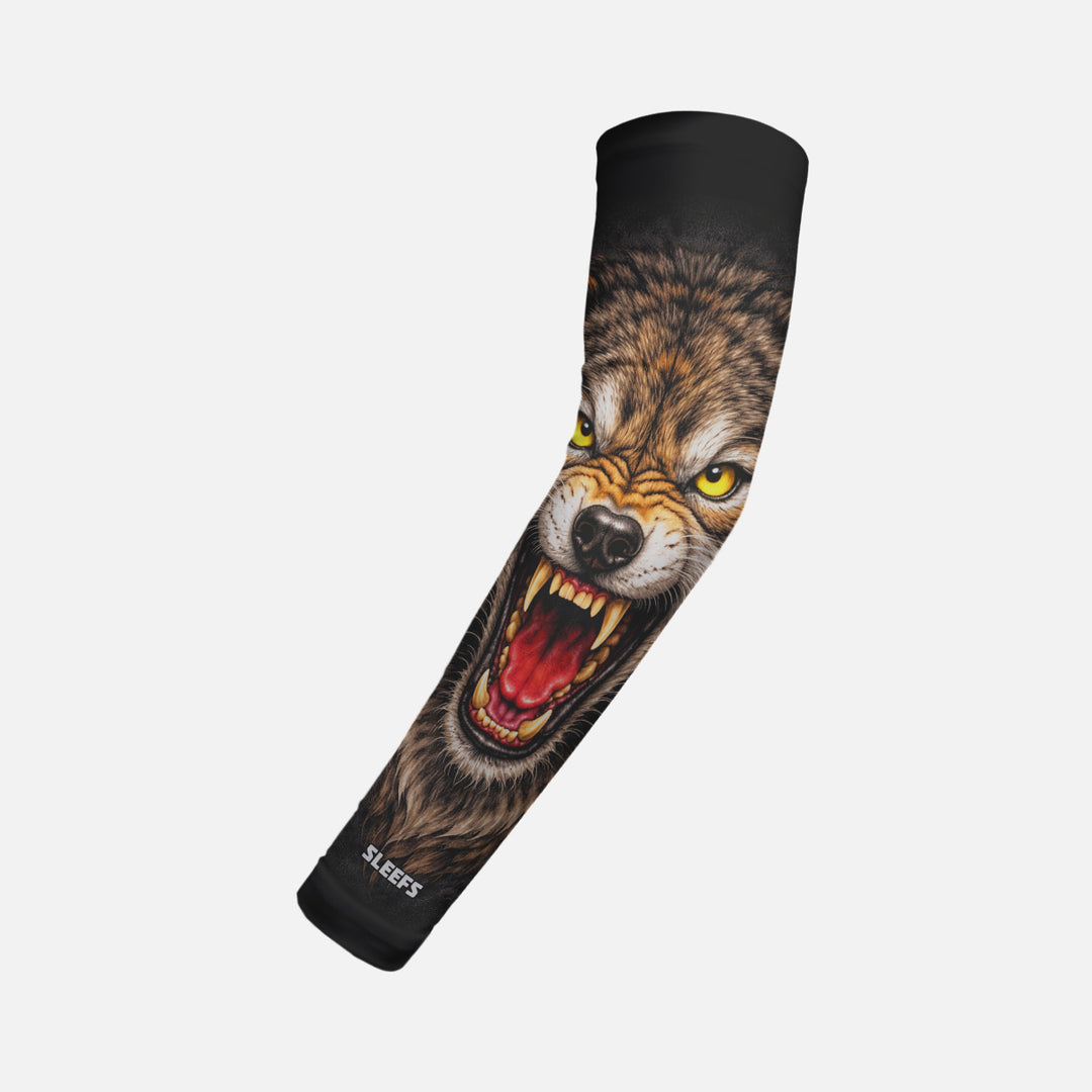 Wolf Feral Kids Arm Sleeve
