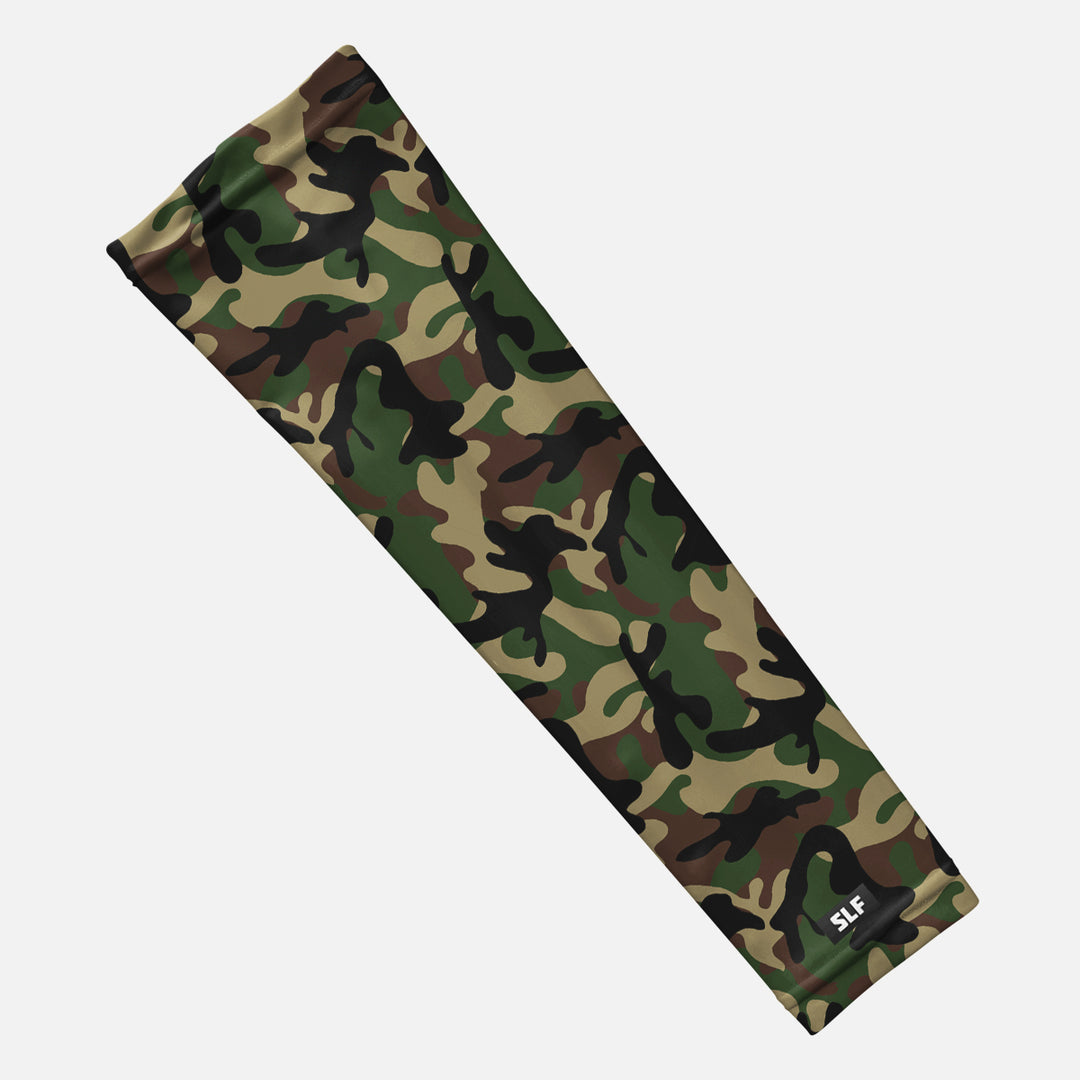 Woodland Camo Arm Sleeve