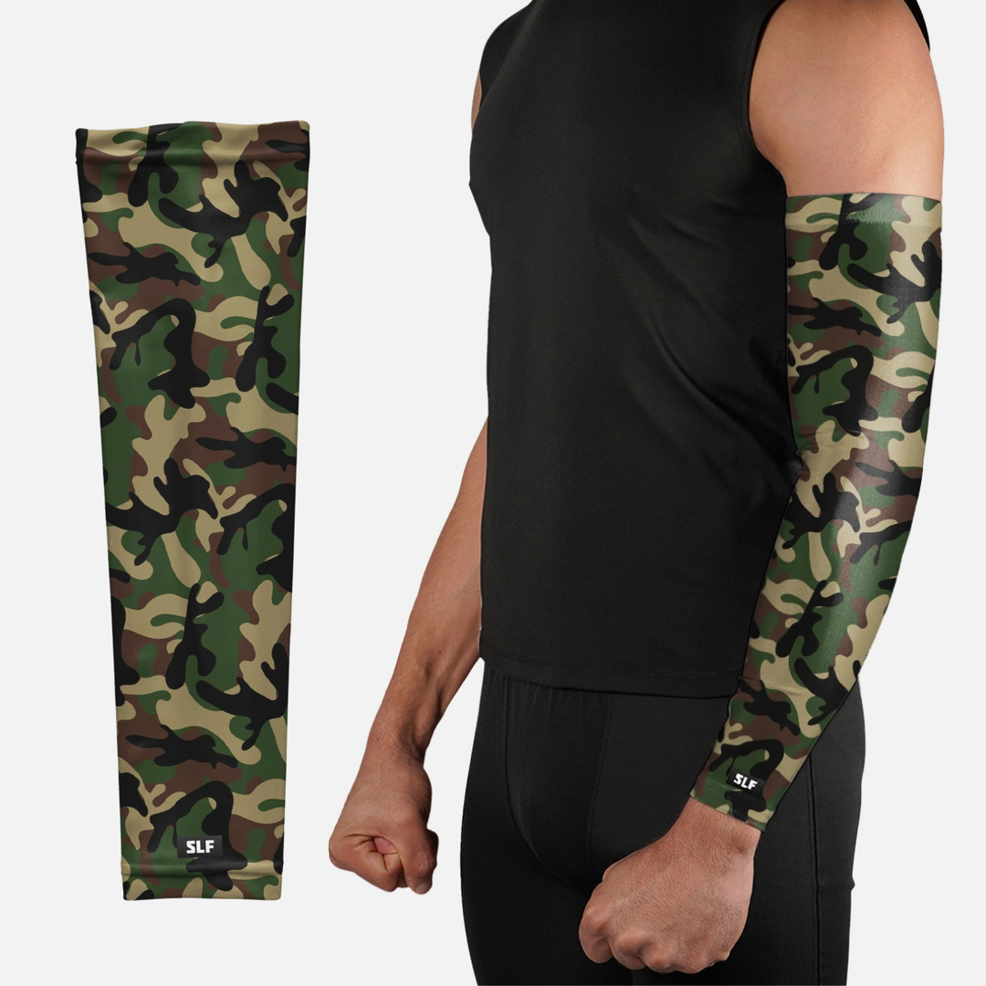 Woodland Camo Arm Sleeve