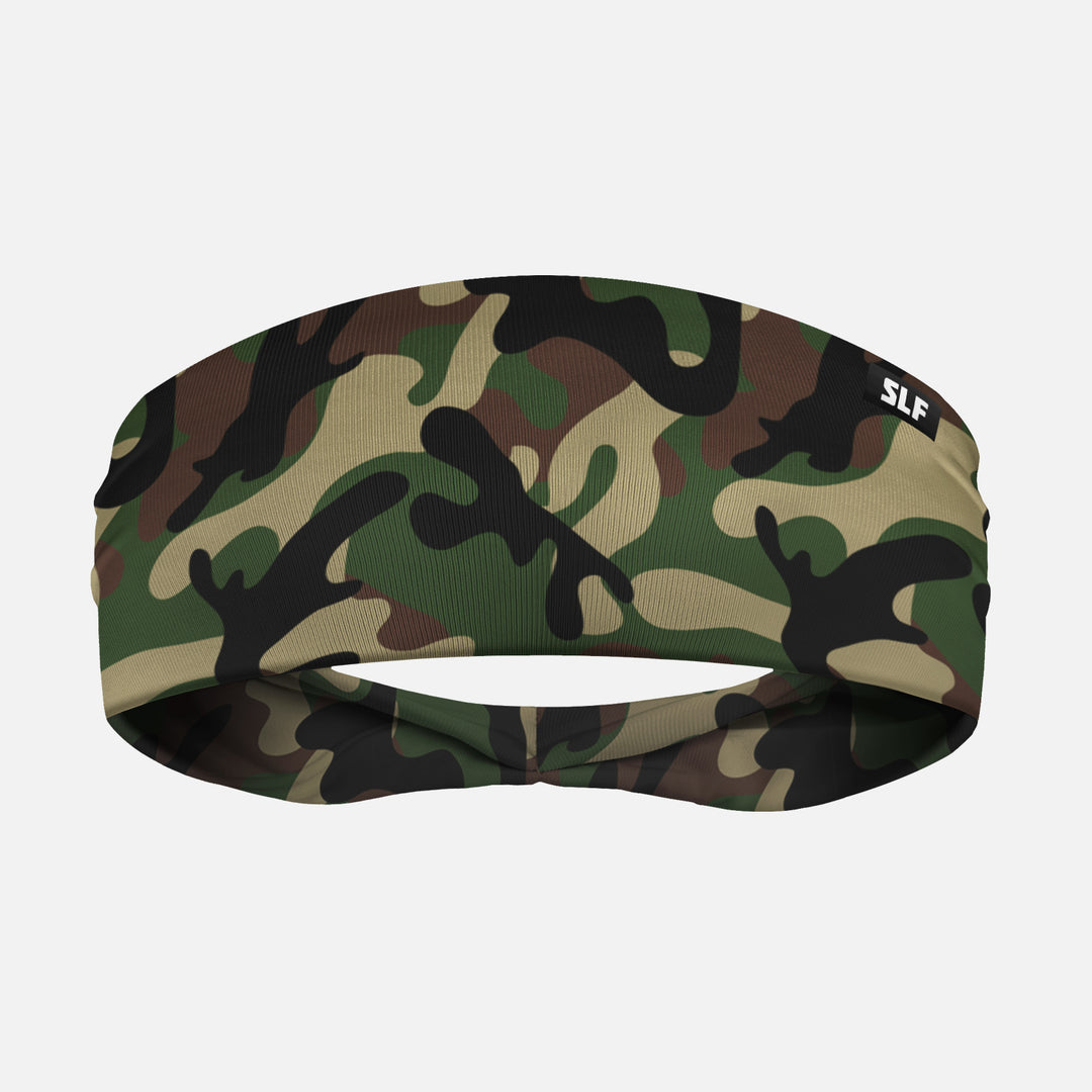 Woodland Camo Headband
