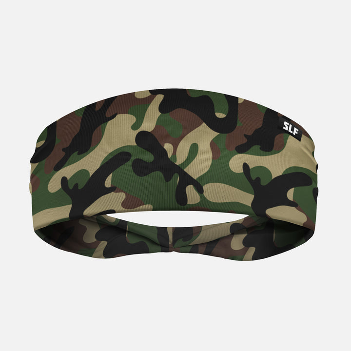 Woodland Camo Headband