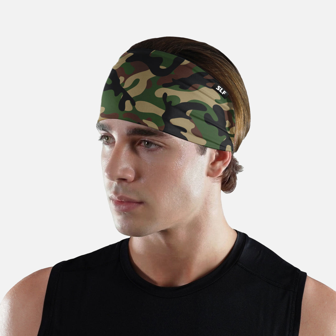 Woodland Camo Headband