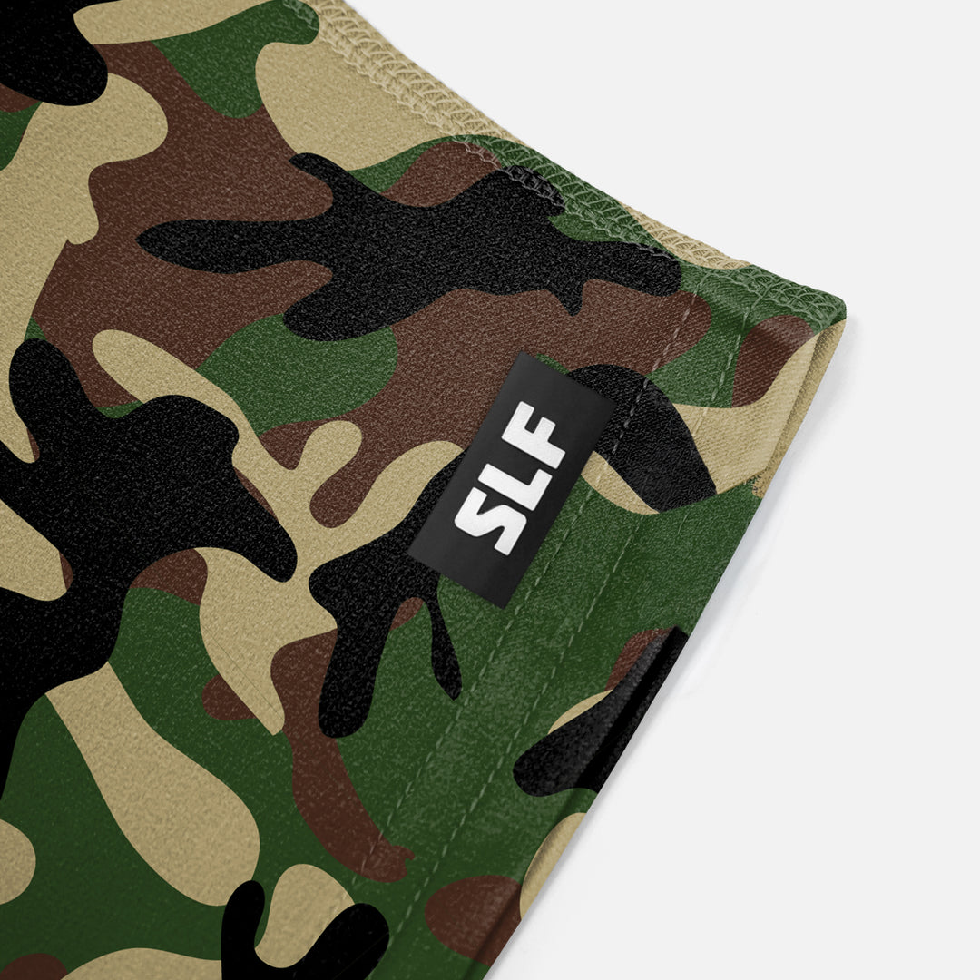 Woodland Camo Spats / Cleat Covers