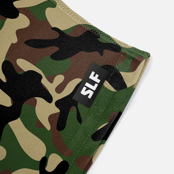 Woodland Camo Spats / Cleat Covers