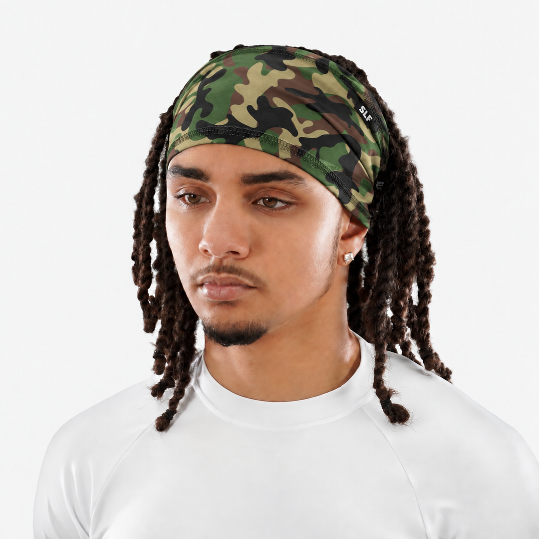 Woodland Camo Skull Wrap