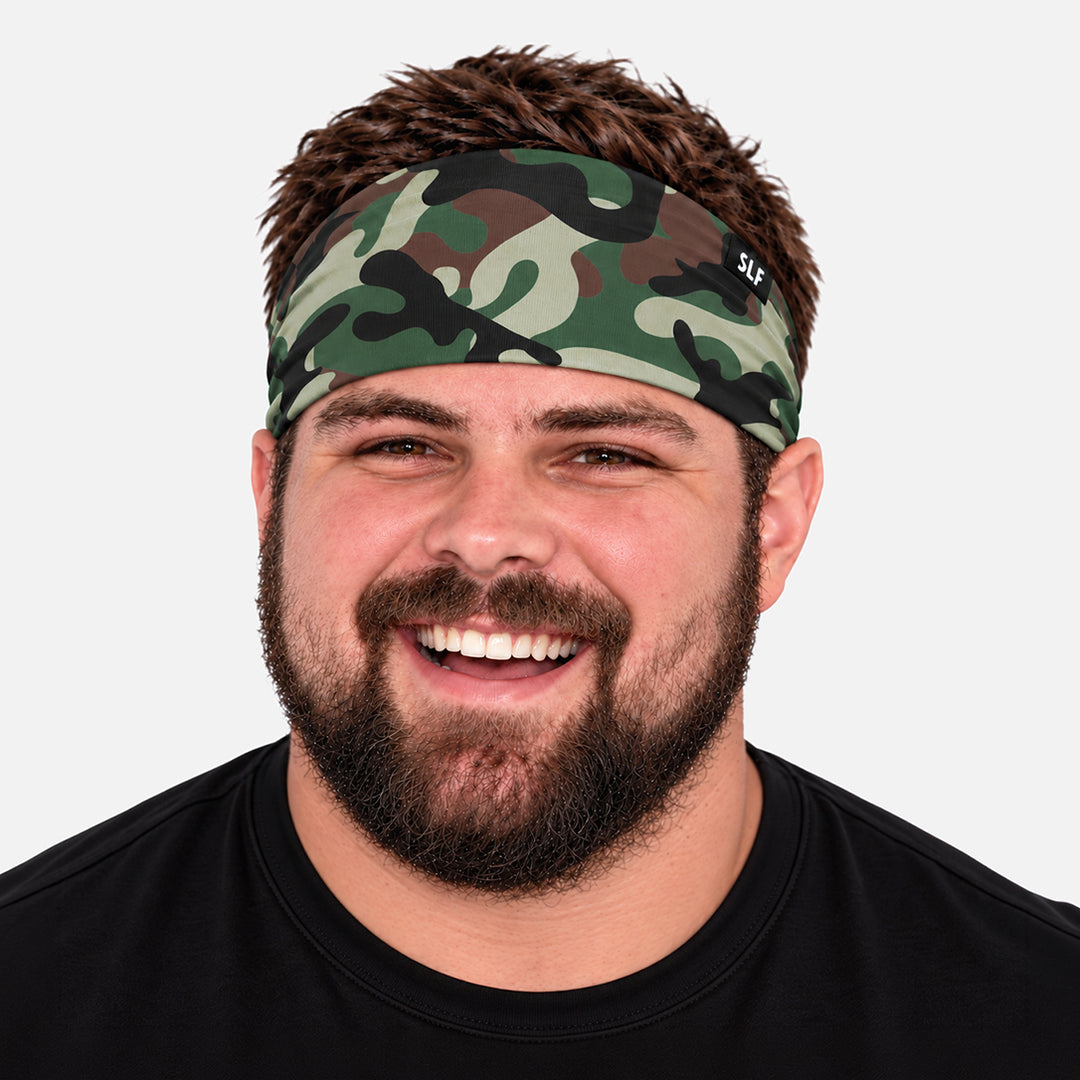 Woodland Camo Headband