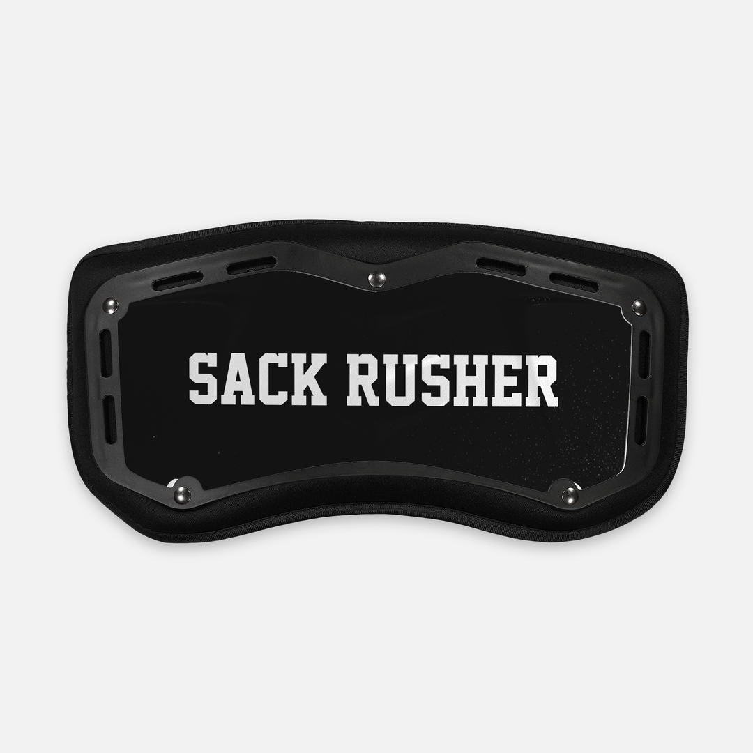 Sack Rusher Sticker for Backplate