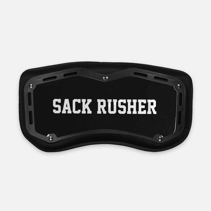 Sack Rusher Sticker for Backplate