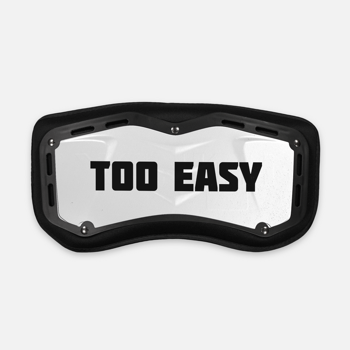 Too easy Sticker for Backplate