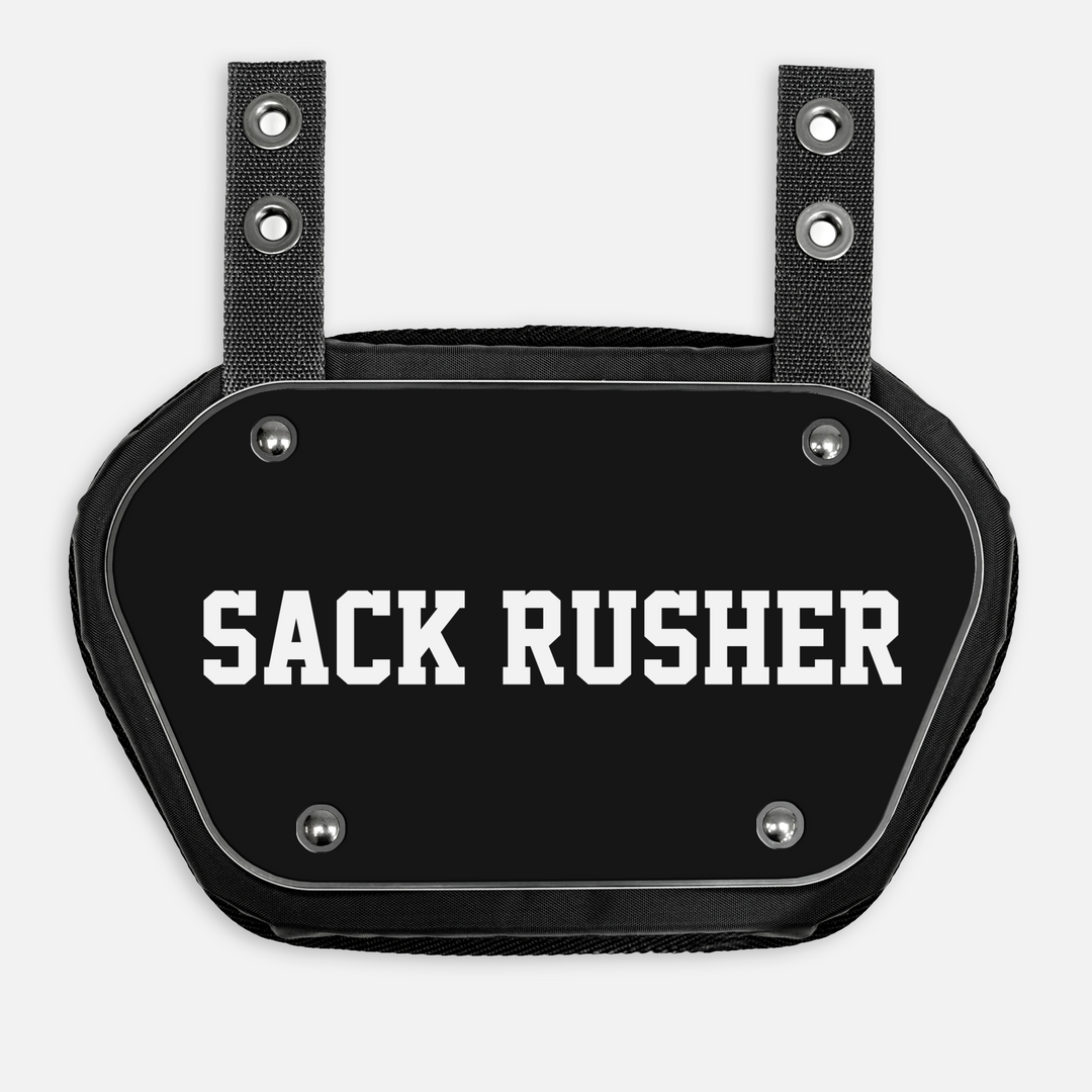 Sack Rusher Sticker for Backplate